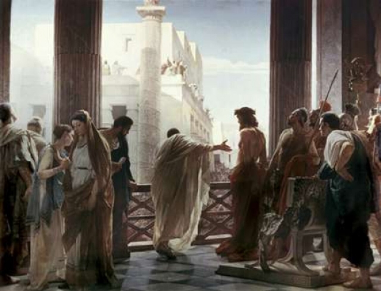 Ecce Homo Poster Print by Antonio Ciseri - Item # VARPDX277106
